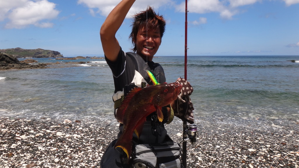 小笠原で始めた釣ったチギ